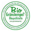 LOGO_Grünstempel® - Ökoprüfstelle e.V. EU-Kontrollstelle f ökologische Er- zeugung u. Verarbeitung lw Produkte