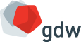 LOGO_gdw süd Genossenschaft der Werkstätten für behinderte Menschen Süd eG