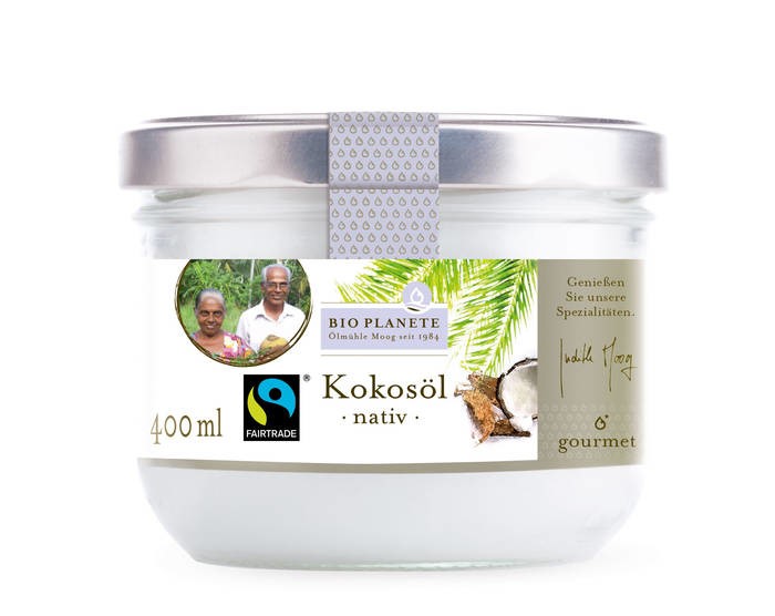 LOGO_Kokosöl nativ - FAIR TRADE, 400 g