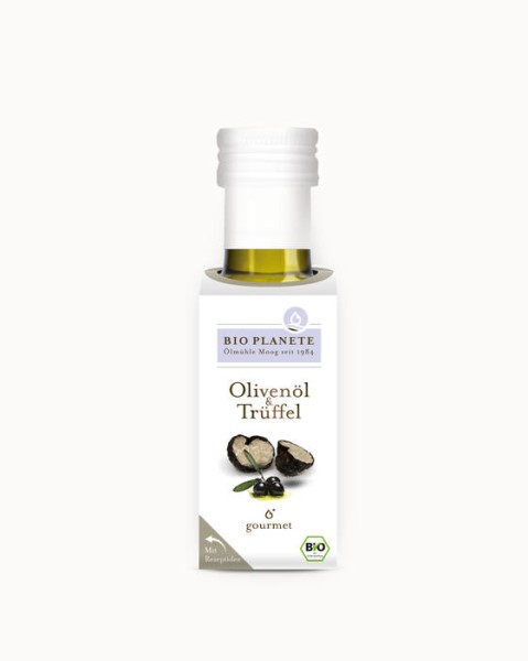 LOGO_Olivenöl & Trüffel - mit echten Alba-Trüffel und ohne Zusatz von Essenzen, 100 ml