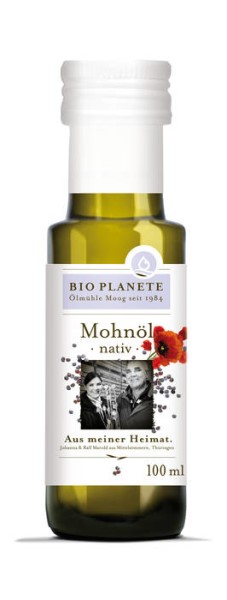 LOGO_Mohnöl nativ »Aus unserer Heimat«- eine fast vergessene Rarität. 100 ml